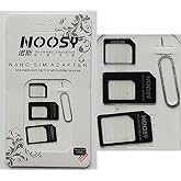 Noosy 4'&uuml; 1 arada Nano Micro SIM Adapter Sim Kart i&ccedil;in set iPhone 4 5 6 Samsung HTC Universal