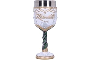 Nemesis Now Copa Rivendell de Lord of The Rings con licencia oficial, color blanco, 19,5 cm