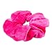 Mytoptrendz® Ladies Gentle Soft Velvet Large Hot Pink Hair Scrunchie Ponio Bobble