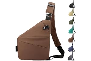 Sopxpvp Anti Theft Bag, Anti Theft Crossbody Bag Women, Personal Flex Bags, Waterproof Casual Sling Bags for Daily Use