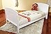 PENELOPE LUXURY COT BED-SAFETY SPRUNG MATTRESS-COT TOP CHANGER - WHITE