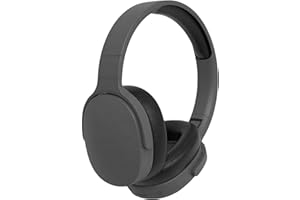 GENERIC Wireless Bluetooth Headphones, Head Mounted Bluetooth Earphones Wireless, Comfort Heavy Bass Earphones, And Long Battery Life, Providing A Comfortable Wearing Experience (Black)