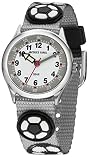 Jacques Farel Kinderuhr Jungen Fußball Textilband HCC4122