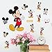 Produktbild Disney Mickey Maus Wandsticker selbstklebend Kinder Wandtattoo Laptop Aufkleber Disney Mickey Maus Cartoon Motiv - CartoonPrintDesign - W001