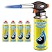 Produktbild Bond Hardware® Butan-Flammenwerfer, Unkrautbrenner, Schweißen, Gas, Auto-Zündung, Löten, Torch + 4 Refills
