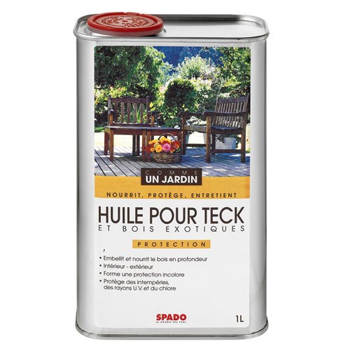 spécification SPADO Huile pour Teck et Bois Exotique 1 L