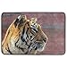 Produktbild CehTureal Tiger Face Nose Predator Doormat Indoor Outdoor EntranceFloor Mat Bathroom 23.6 X 15.7 Inch