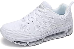 gojiang Zapatillas Running Hombre Bambas Mujer Deportivas Tenis de Mujer Zapatos para Correr Cómodo Ligero Transpirable Antideslizante Jogging Casual Fitness Exterior Zapatillas Trail 34-46EU