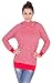Milchshake Women's Maternity Hoodie -  Red - Large