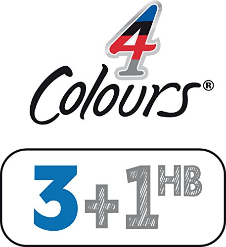BIC Kugelschreibermine 4 Colours (dokumentenecht, 0.32 mm, Blister à 2 Stück) blau - 4