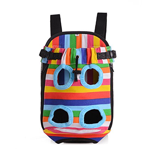 Legs-Out-Front-facing-Dog-Carrier-Backpack-Hands-Free-Adjustable-Pet-Dog-Backpack-Carrier-for-Walking-Hiking-Bike-and-Motorcycle-by-Awhao
