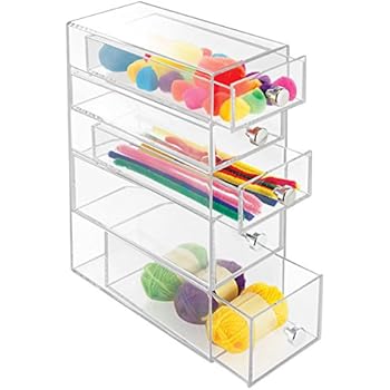 Amazon.de: mDesign Schubladenbox aus Kunststoff - praktische