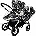 Baby Jogger CITY SELECT & VERSA Stroller & Carrycot (Single) Raincover Weather Shield zipped Rain Cover