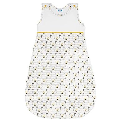 Sweety Fox Gigoteuse Fille et Garçon, Taille 80 cm (6-12 Mois), Coton Bio 100% - Gigoteuses Naissance Sans Produits Chimiques (OEKO TEX) - Turbulette Grande Douceur et Fermeture Eclair de Qualité avec Protection