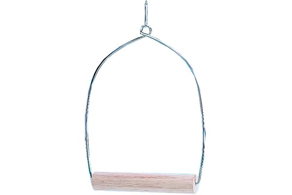 Nobby Balançoire en Bois pour Oiseau 10 x 22 cm Taille M