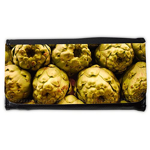 Preisvergleich Produktbild Portemonnaie Geldbörse Brieftasche / / M00244062 Artischocken Gemüse Green Power / / Large Size Wallet