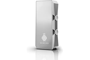 GENERIC HIDIZS S9 Pro Plus Martha HiFi Balanced Dongle DAC & AMP, 768kHz/32Bit, DSD512 Portable Audio Decoding Amplifier for iPod Android PC with Windows/Mac OS/iOS/iPad OS System (Silver)