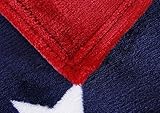 Luxus Weiche Kuscheldecke Flanell Wolldecke Tagesdecke Bettdecke Blankets mit Amerikanische Flagge Aufdruck für Damen Herren Kinder Schlafzimmer Sofa Auto in alle Jahreszeit 200x150CM - 6