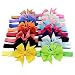 niceEshop(TM)16Pcs Baby Girls Headbands Ribbon Hair Bow Tie Hair Bands(Random Color)
