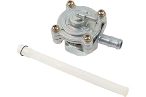 MOQIAOSEIKO Kraftstofftank Kraftstoff Ventil Schaltventil Benzinhahn Kompatibel mit Honda CBF500 CBF600 CB400 CB250 Hornet XLV650