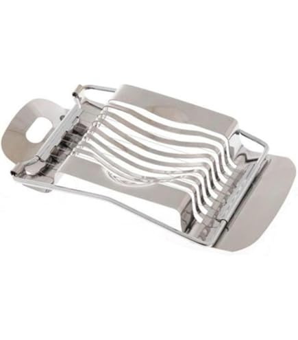 Tagliauova In Acciaio Inox Multifunzione - Per Uova Sode, Frutta E Cibi Morbidi | Facile Da Pulire - Foto 10