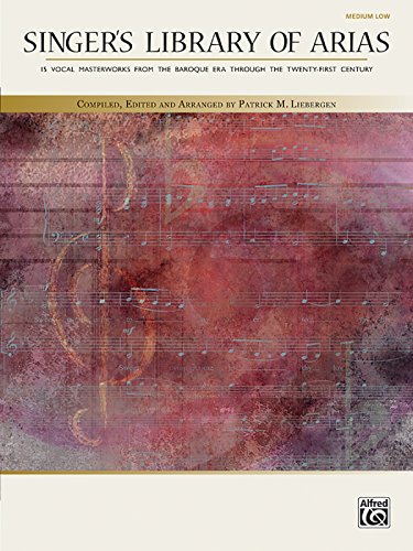 Preisvergleich Produktbild Singer's Library of Arias