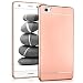 Produktbild moex Huawei P8 Lite 2015 | Hülle Silikon Rose-Gold Smooth Back-Cover Chrom Matt Silikonhülle Ultra-Slim Schutzhülle Metallic Handy-Hülle für Huawei P8 Lite 2015 Case Dünn