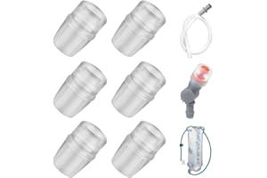 YIMEIZHIGUANG Guaina di ricambio per valvola di abboccata per Osprey, confezione da 6 pezzi, in silicone, bocchino senza BPA, compatibile con serbatoi Hydrapak e Camelbak, valvola a prova di perdite per escursioni