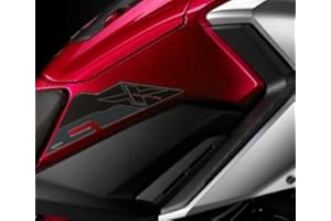 ‎LABELBIKE labelbike - 3D Aufkleber aus Gel Harz motorrad Tankseitenschutz kompatibel mit Honda NC700X NC750X 2016-2020