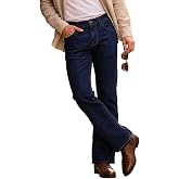 Urbano Fashion Men's Stretch Fit Mid Rise Washed Bootcut Jeans Stretchable