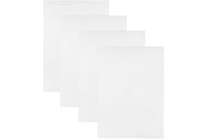 GENERIC Fridge Liner Mat, 4 Pcs Anti Mould Refrigerator Mat Kitchen Salad Drawer Fridge Fresh Food Saver, Antibacterial Washable Mats Pad for Home, Kitchen, Cabinet (White)