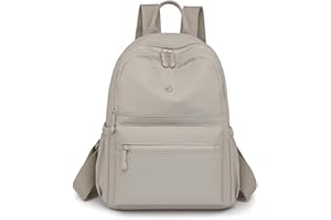 YUESITE Rucksack Damen Wasserdicht Nylon Damenrucksack Casual Daypack Frauen Elegant Schultertasche Cityrucksack Reiserucksack für Reisen Schule Arbeit