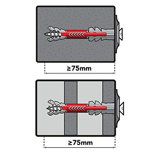 Purovi® Drehbare Wand und Deckenhalterung aus Edelstahl für Sling Trainer Boxsack Hängematte | 5x5cm Drehbarer Pad + Karabienerhaken inkl. 4 Schrauben und 4 Fischer DUOPOWER Dübel - 4