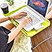Produktbild Rart Mini-klapptisch,Tragbare Notebook-Computer-Schreibtisch Laptoptisch Frühstück Tisch-groß für Essen,Bequem für die verwendung im Bett,Erdgeschoss,Sofa -grün 52x29cm(20x11inch)