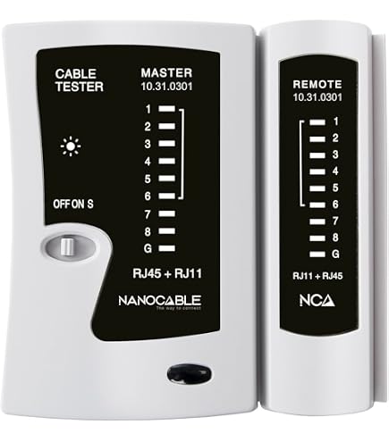 Crimp-Metallklemme Für RJ45-Stecker Von Nanocable – Professionelles Werkzeug Für Netzwerk-Installationen