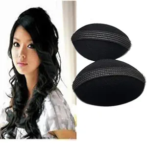 Chanderkash Volume Base Hair Volumizer Bump Its Set, Black