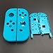 Produktbild Deylaying Ersatz Gehäuse Hülle Hülse Hüllen Abdeckung mit mittlerer Batteriehalter Platte für Nintendo Switch Joy-Con Blau