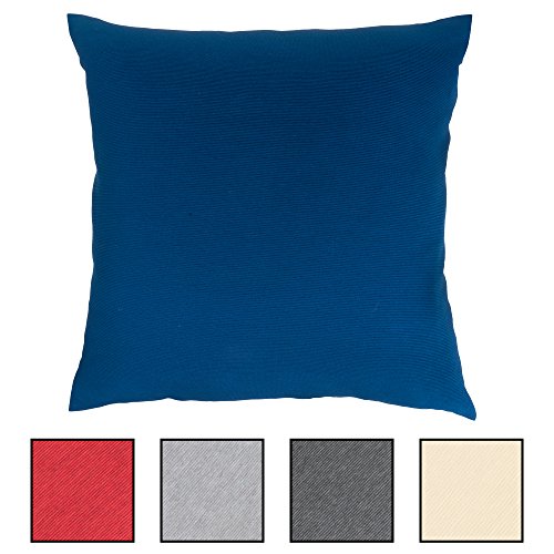 "Das Kissen Deiner Träume" Relaxkissen für Bett, Couch-und Sofa mit softweicher Füllung und Bezug in 5 Farben zur Auswahl. Kopfkissen, Sofakissen, Dekokissen Größe 60x60 cm