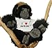 Produktbild Gorilla Plüschtier mit T-shirt mit Aufschrift Ich liebe Duron (Vorname/Zuname/Spitzname)