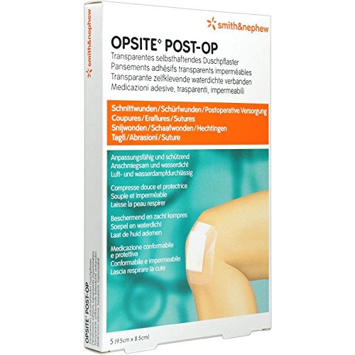 opsite Post Op 8,5 x 9,5 cm Vendajes 5 ST vendaje