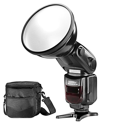 Neewer® E-TTL-Kurzzeitsynchronisation HSS Slave Blitz Speedlite mit Diffusor Lampenreflektor und Schutztasche für Canon DSLR-Kameras wie Canon EOS 1100D 550D 5D Mark II III 70D (NW-180C) Neewer® E-TTL-Kurzzeitsynchronisation HSS Slave Blitz Speedlite mit Diffusor Lampenreflektor und Schutztasche für Canon DSLR-Kameras wie Canon EOS 1100D 550D 5D Mark II III 70D (NW-180C) Bilder