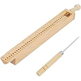 BENECREAT Wood Binding Punch Tool Manual Binding Kit with Punch and Cradle for DIY Crafts, Notebook, Journals, Planner
