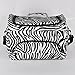Professional Barber Hair Tools Hairdressing Salon Zebra Portable Tool Case Bag