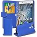 Produktbild Huawei P9 Fits EVA-L09 EVA-L19 EVA-L29 Blue Farbe PU Lederetui Buch-Stil Handy Hülle mit Explosions- Splittersicher Hartglas & Eingabestift von Gadget Giant®