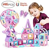 bausteine holz öko test ✔️ 【Lernen durch spielen】: 146 STÜCKE, 3D-Magnetfliesenblock-Kits, in verschiedenen Formen. Ein einzigartiges DIY-Modell für die Entwicklung des Gehirns des Babys. Bausteine   können als Autos, Motorrad, Schubkarre, LKW, Kugel, Sonnenblume, Schloss etc. kombiniert werden.