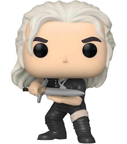 POP The Witcher - Geralt Funko Vinyl Figure (Bundled con