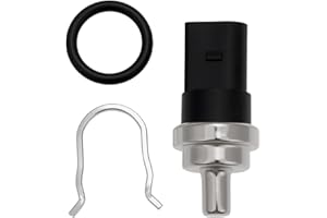 EMSea Capteur de Température de Carburant à 2 Broches 038906081A 038906081B Compatible avec VW Compatible avec Audi
