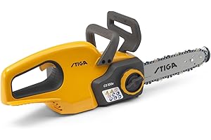 STIGA Motosega a Batteria CS 100e Kit, Lama da 25cm, Batteria da 20V (4Ah) e Caricatore Inclusi