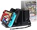 Produktbild KONKY Nintendo Switch Playstand Dock & Pro Controller Ladestation Ladegerät & Nintendo Switch Charger & Speicherplatz für 6 Spiele Box