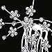 Wedding Bridal/Bridesmaid Hair Comb Decoration---Silver